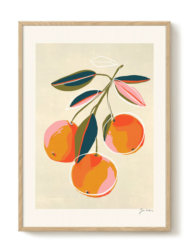 Zoe – Oranges – PSTR studio Kunst Poster