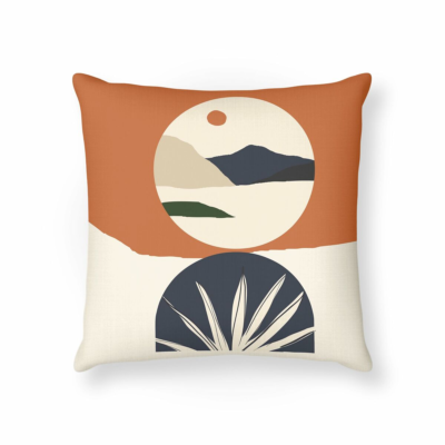 Elvara Albor Harmony Kussenhoes – Abstract B Design – 70% Katoen – 45 x 45 cm