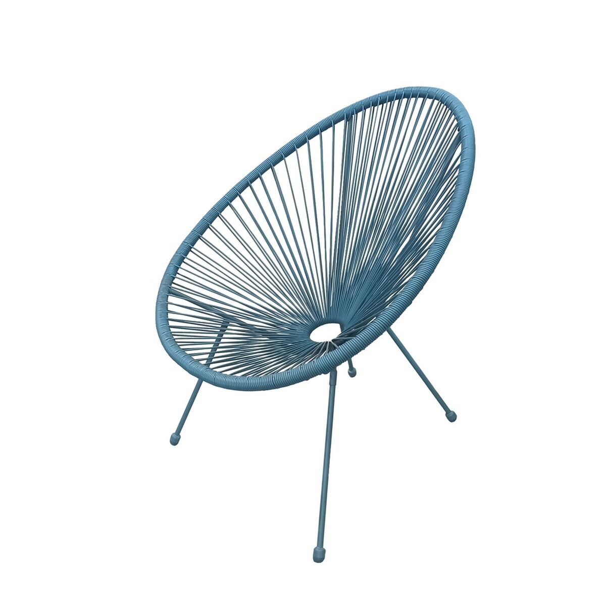 Elvara Acapulco Designstoel – Blauw Touw